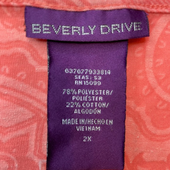 Beverly Drive • Butterfly Side Ruching • Size 2X - Picture 5 of 5